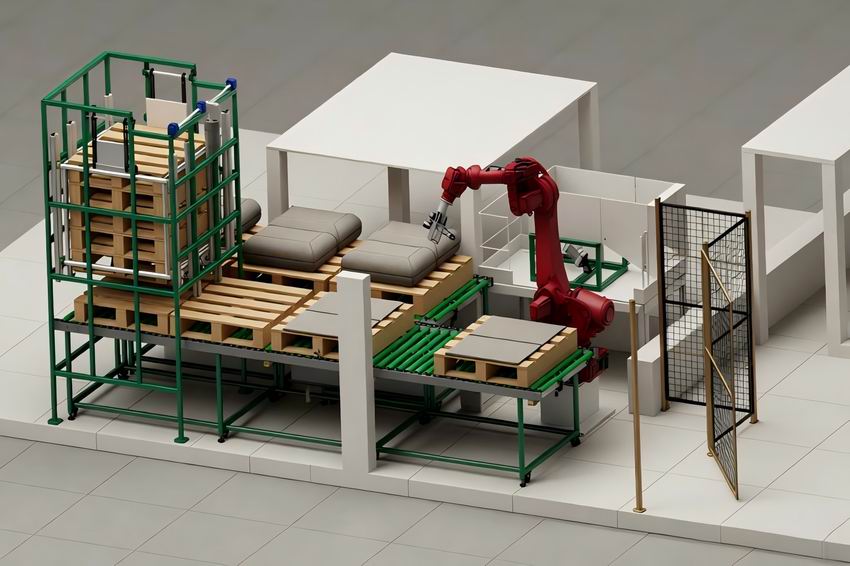 巧克力原料上料回收产线